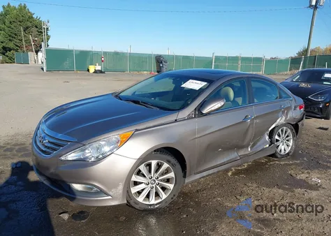 2014 Hyundai Sonata Limited z USA, uszkodzony, nr VIN 5NPEC4AC7EH865457